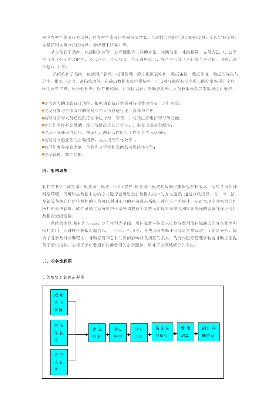 农村合作医疗管理信息系统解决方案.doc_第3页