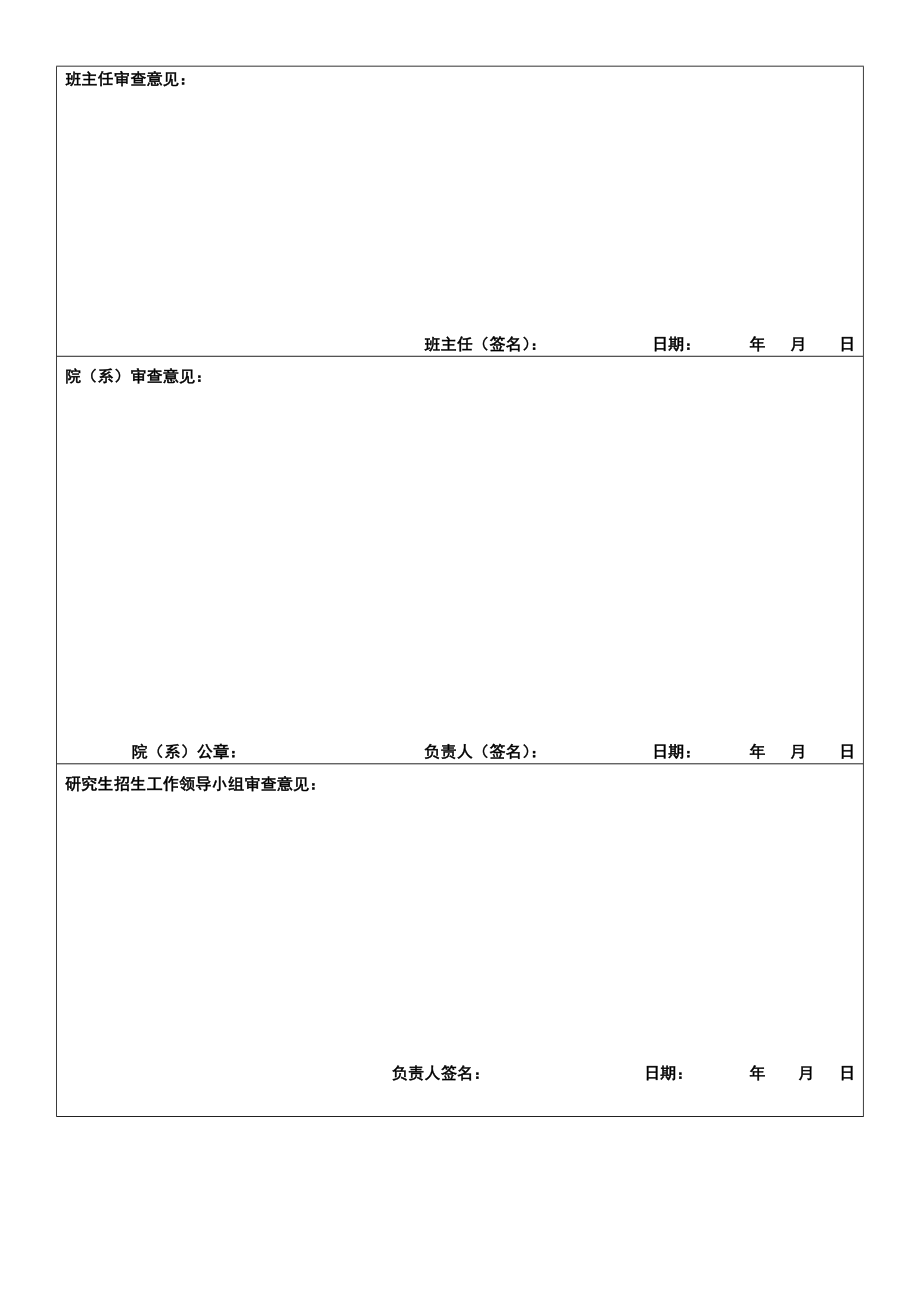 【精品】仲恺农业工程学院硕士研究生破格录取申请表.doc_第2页