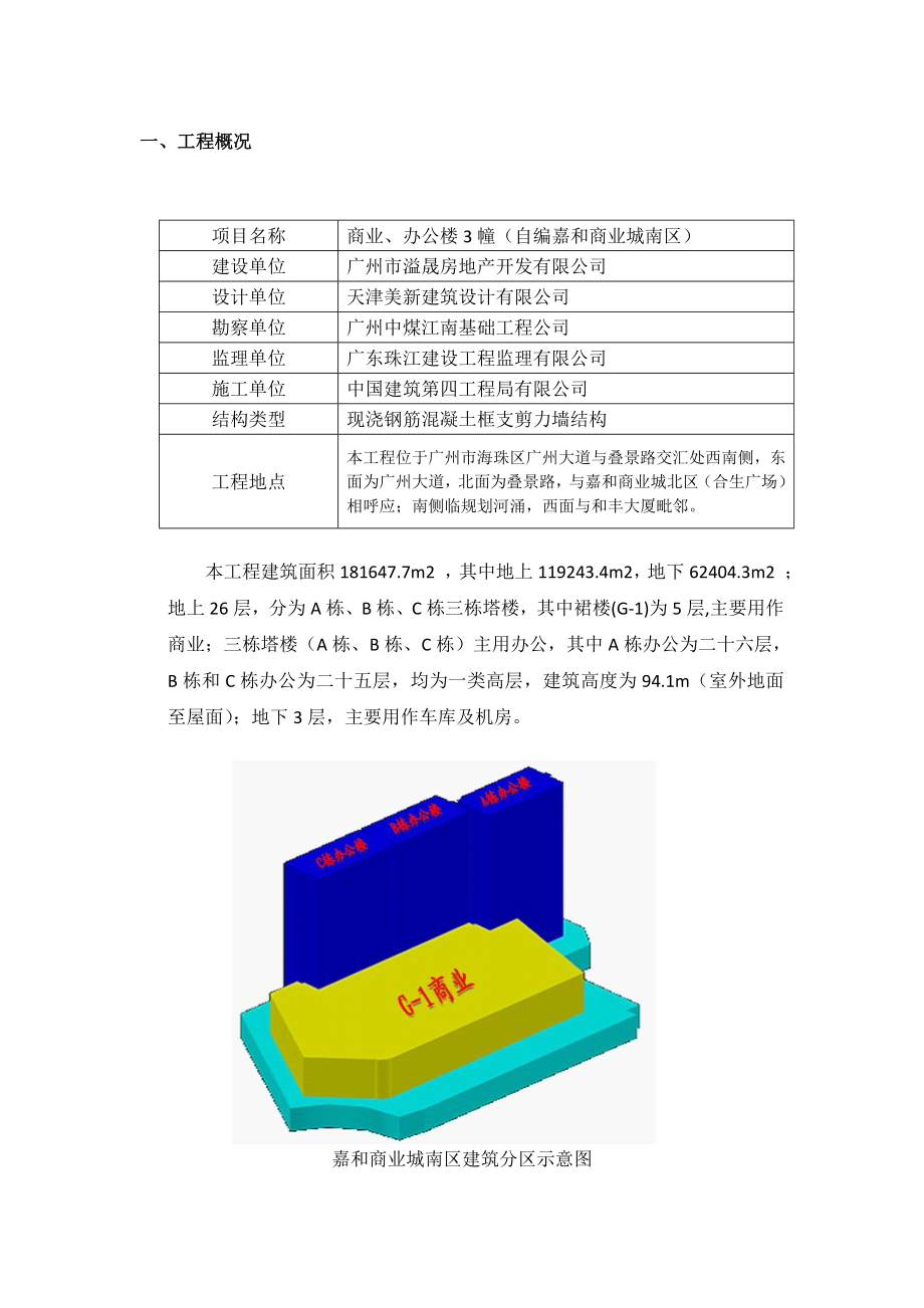 广州嘉和商业城南区基础底板大体积砼施工方案.doc_第2页