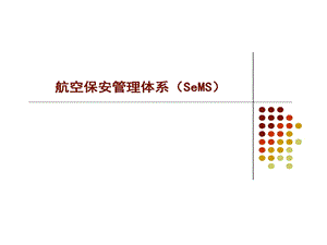 航空安保管理的体系建设课件.ppt