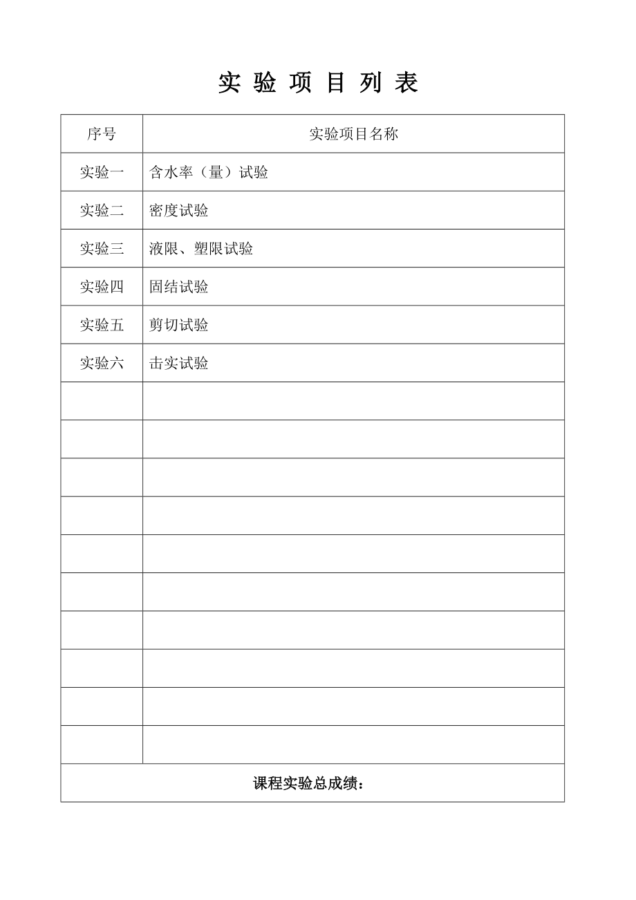 土工试验报告实验报告撰写及批改说明.doc_第2页