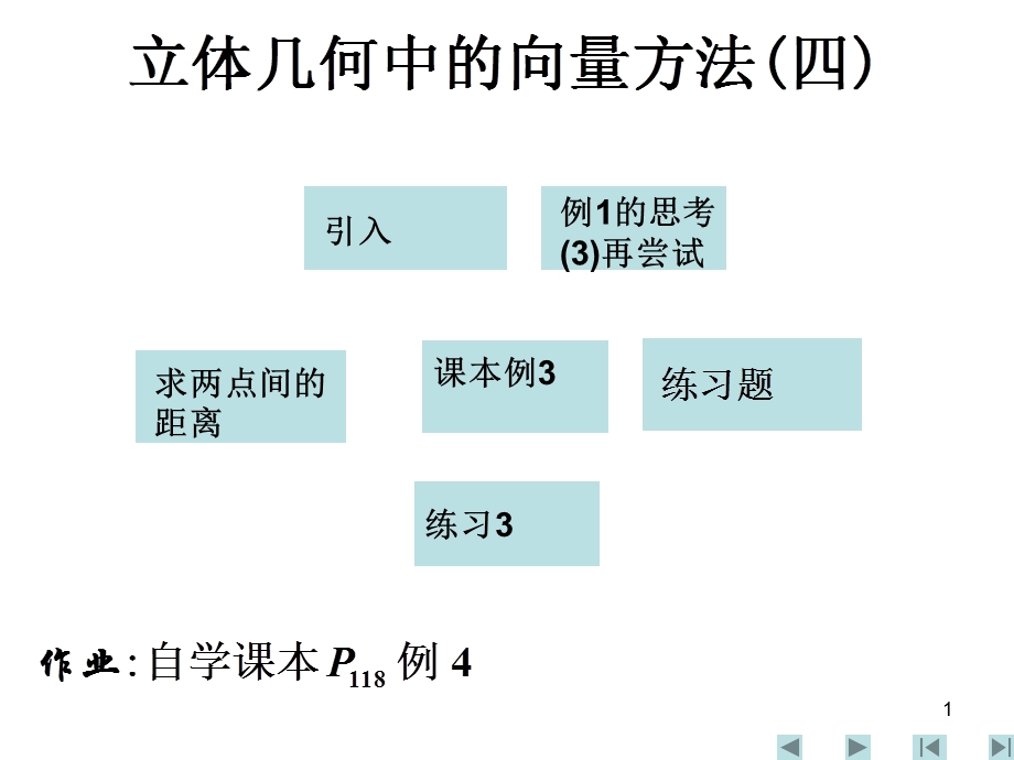 选修2-1第三章空间向量与立体几何教案(精品资料)1[1][1].part1(16)精选教学课件.ppt_第1页