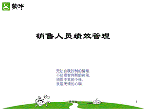 销售人员绩效管理ppt课件.ppt