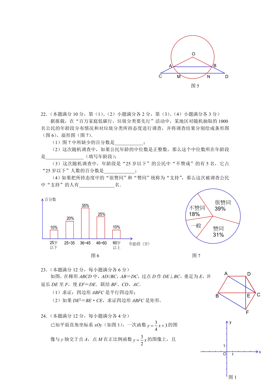 上海市中考数学卷试题与答案 全word.doc_第3页