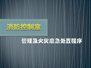 消控室中控室消防业务培训课件.pptx