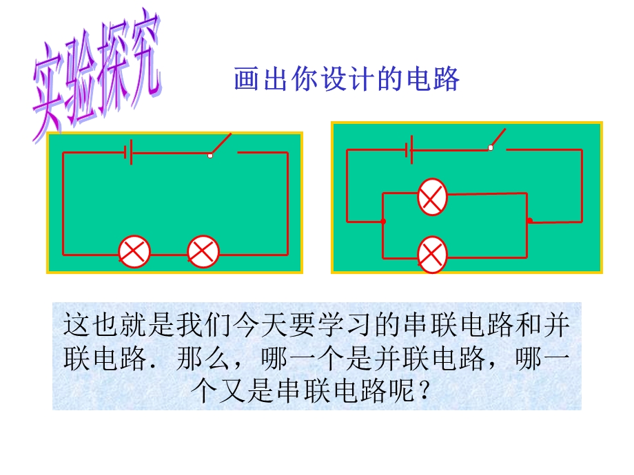 重庆市九年级物理全册-第十四章-第三节-连接串联电路和并联电路课件.ppt_第3页