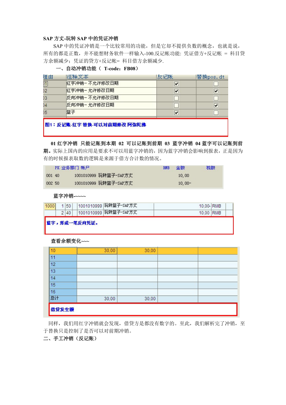 SAP方丈FI玩转SAP中的冲销与反记账.doc_第1页