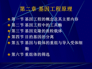 第二章-基因工程原理-课件.ppt