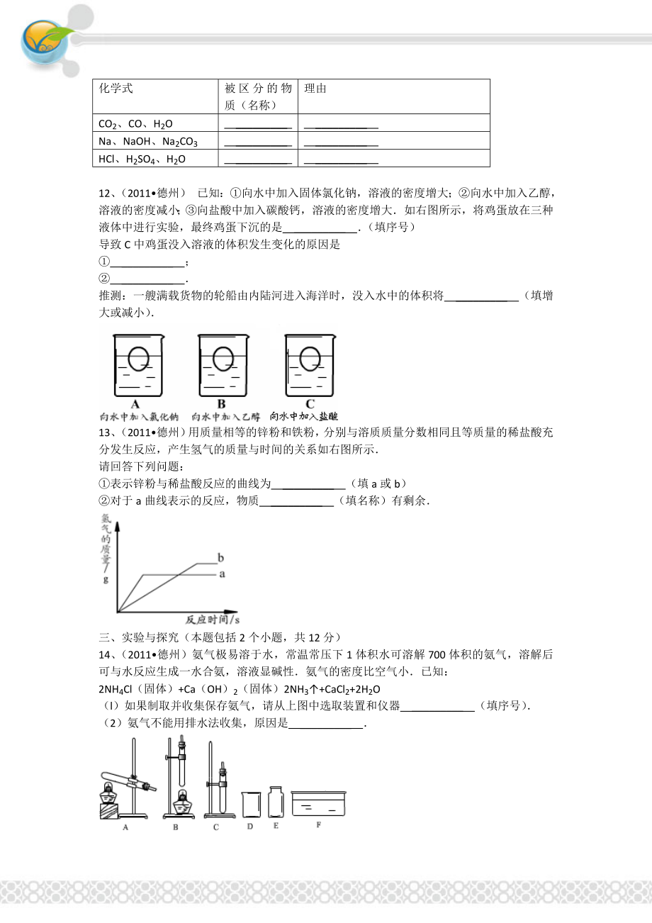 山东省德州市中考化学试卷.doc_第3页