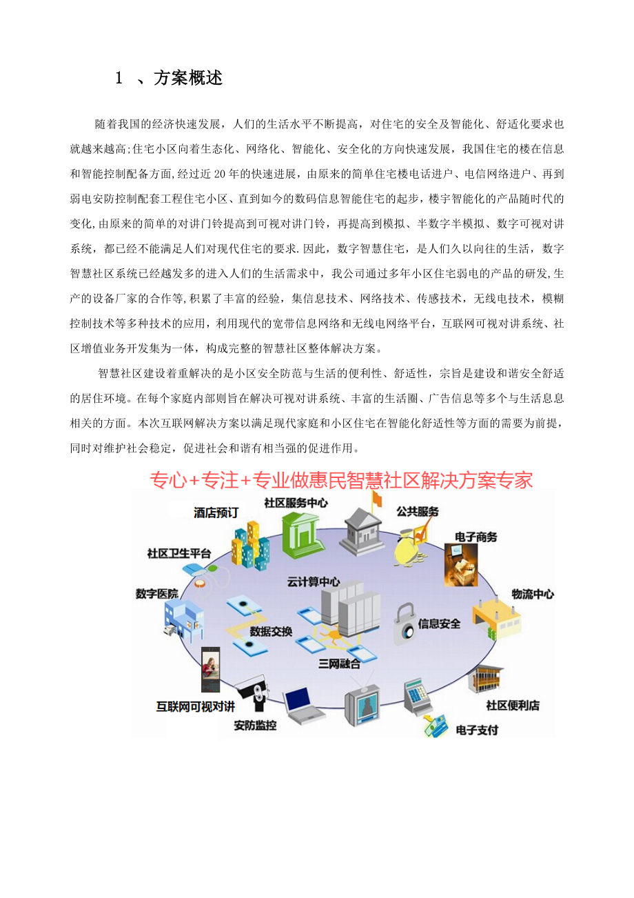 小区互联网可视对讲系统解决方案.doc_第2页