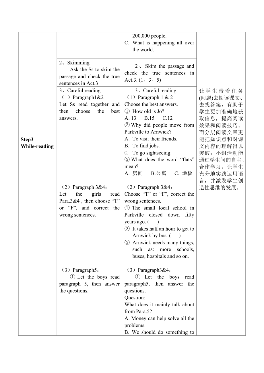 外研版初中英语八级上册教案：Module 9 Unit 2.doc_第2页