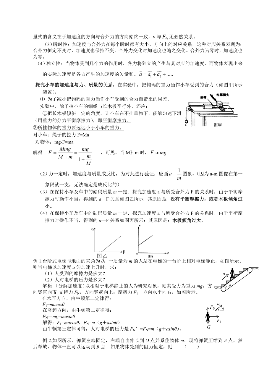 牛顿运动定律精讲.doc_第2页