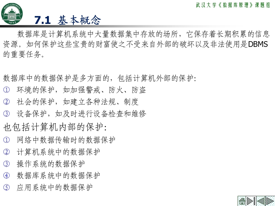 第七章数据库的安全性与完整性课件.ppt_第2页