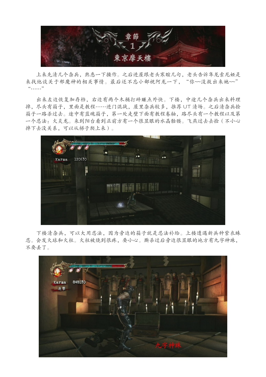 XBOX360《忍龙2》详细图文流程全攻略.doc_第2页