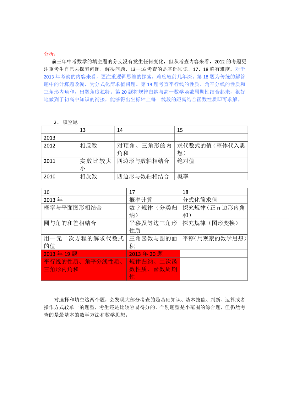 河北省中考试卷分析及大纲变动.doc_第2页