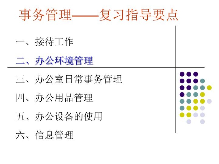 秘书事务管理之办公环境课件.ppt_第3页