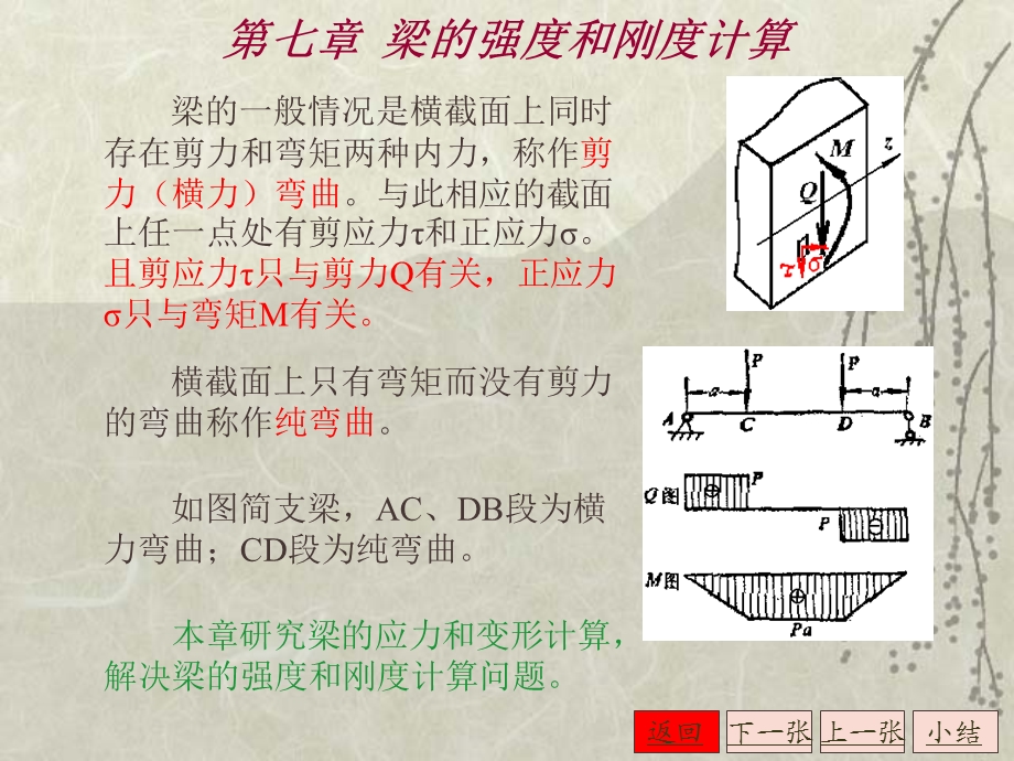 第九章梁的强度刚度课件.ppt_第1页