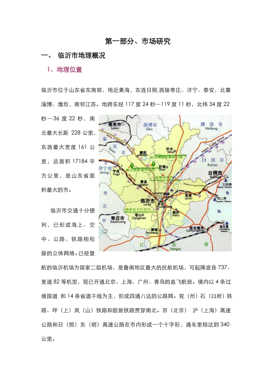 临沂罗庄项目可行性分析报告.doc_第2页