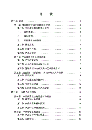 10万吨每聚丙烯装置项目可行性研究报告.doc