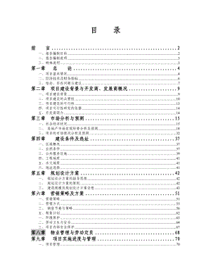 安徽阜阳皖西北城市商业广场可行性分析报告.doc