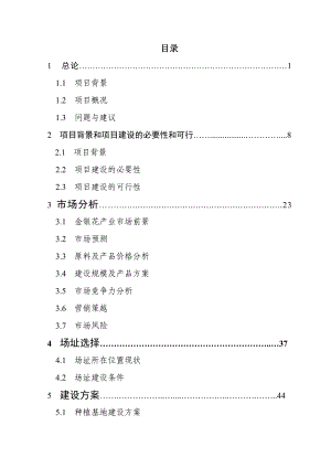 金银花系列产品加工基地开发项目可行性研究报告.doc