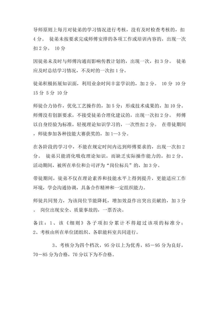 导师带徒活动考核评分细则.docx_第3页