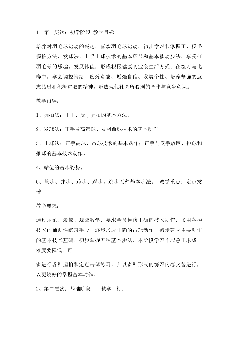 关于成立羽毛球俱乐部策划方案.docx_第2页