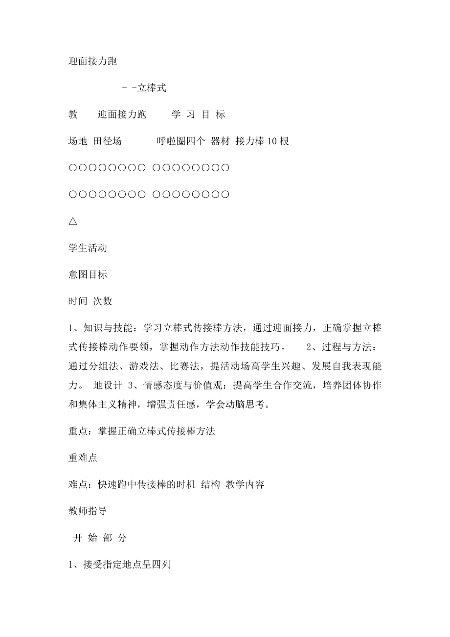 公开课立棒式交接棒教案.docx_第2页