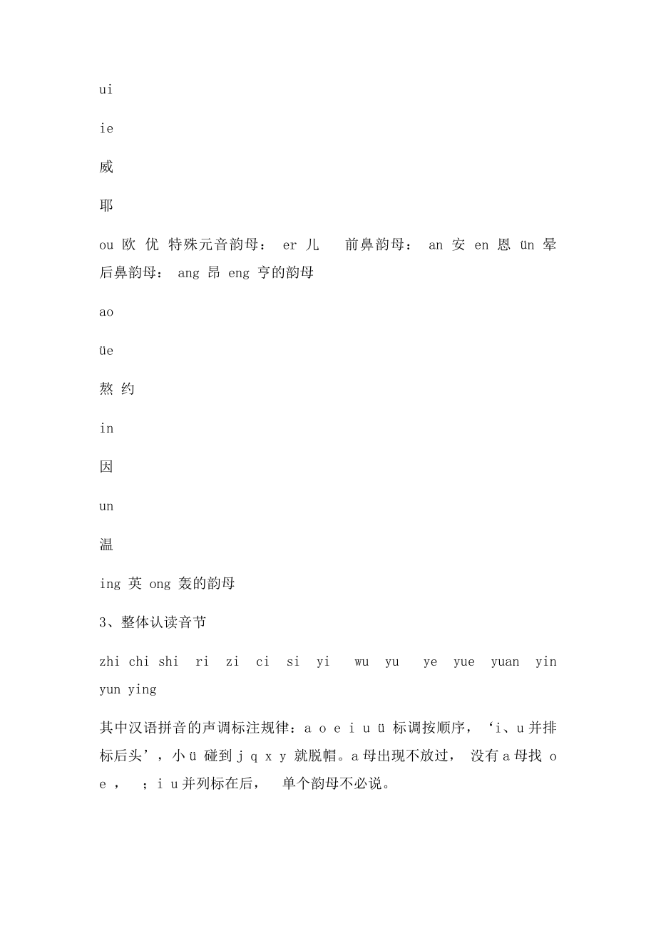 23个声母24个韵母表16个整体认读音节汇总.docx_第2页