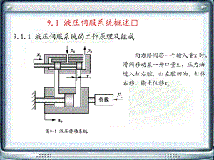 第9章-液压伺服系统课件.ppt