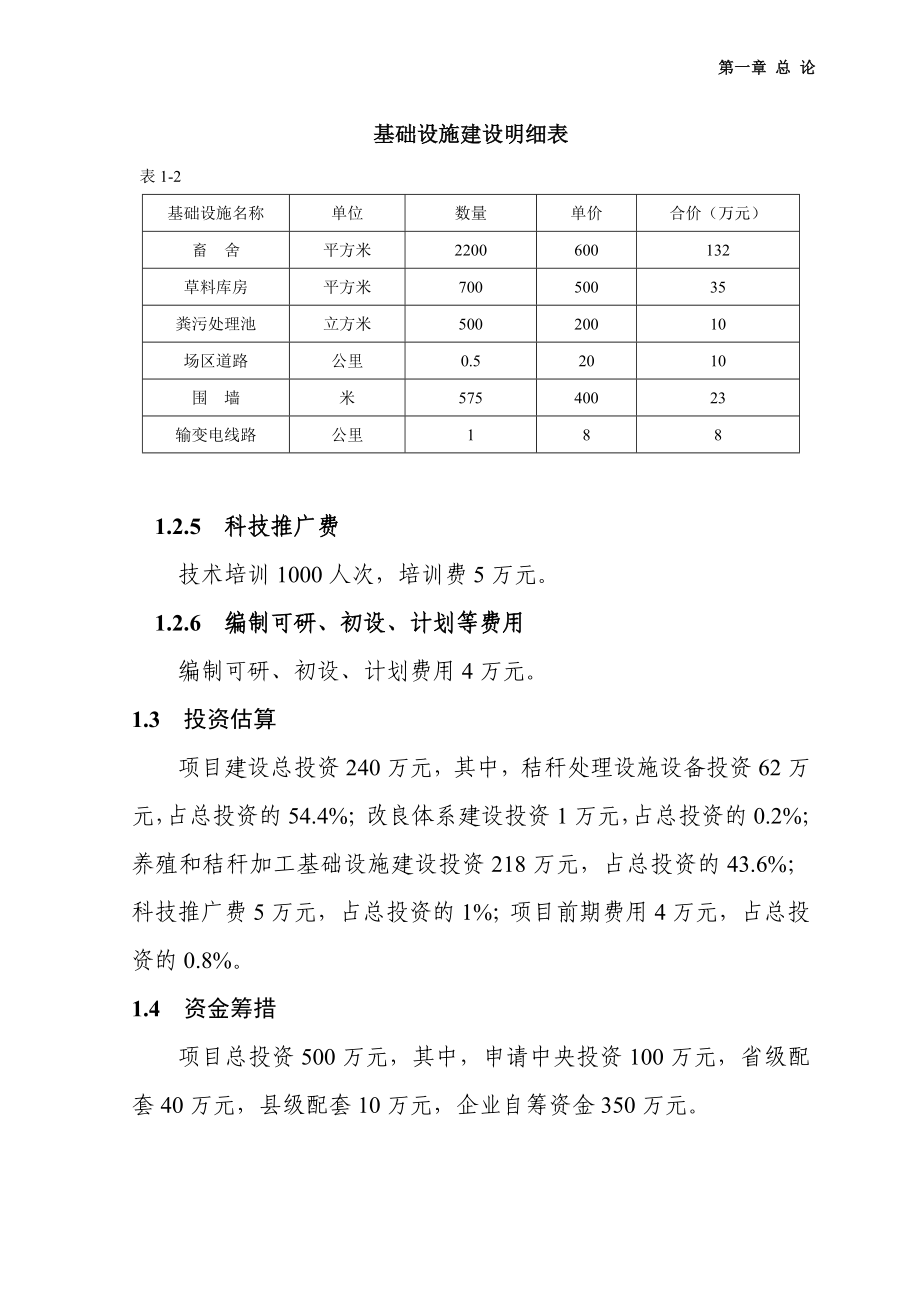 秸秆养畜建设项目可行性研究报告.doc_第3页