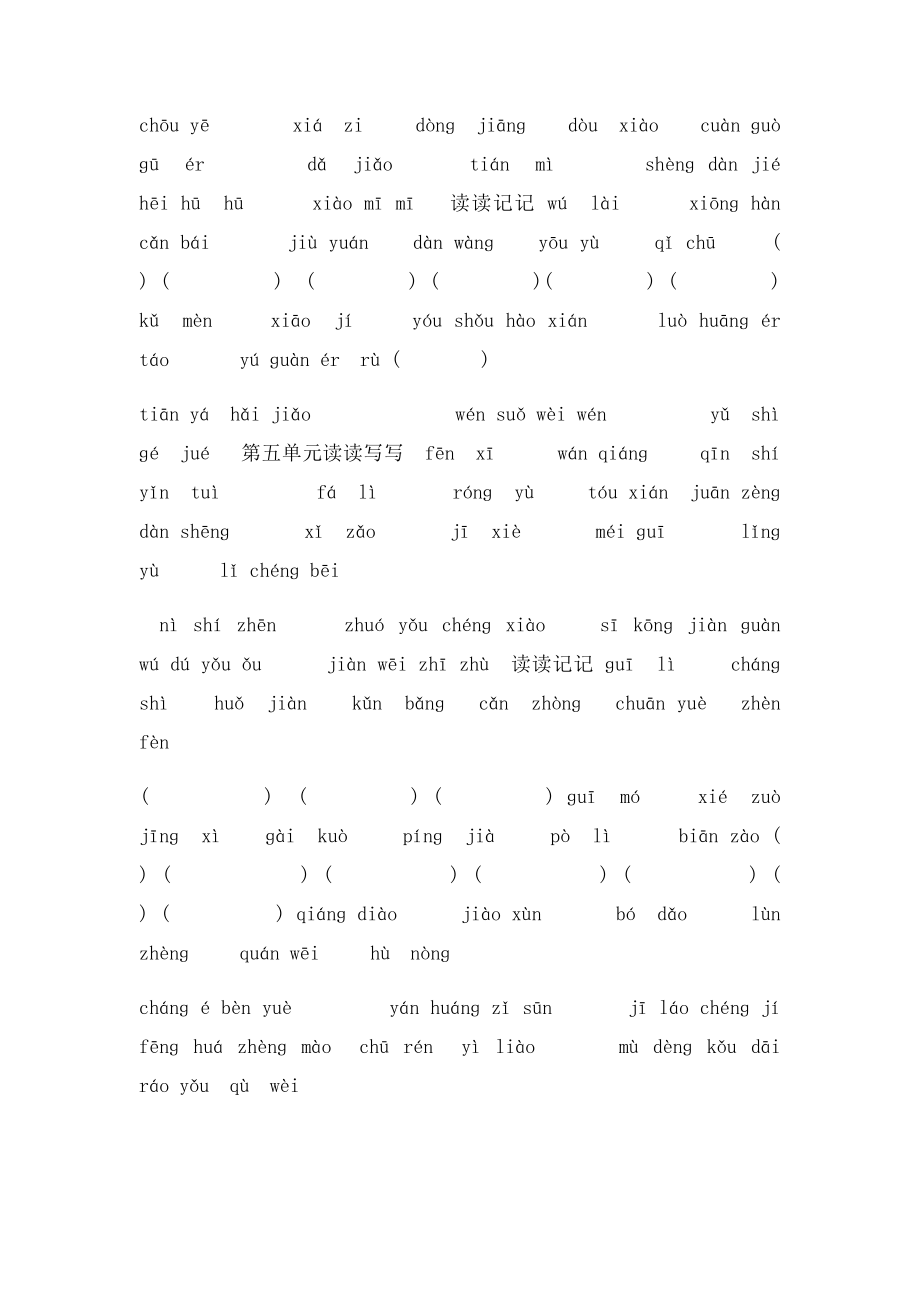 小学语文六年级下册词语盘点.docx_第3页