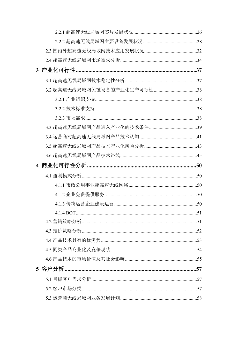 面向运营商的超高速无线局域网的产业化、商业化可行性研究报告.doc_第3页