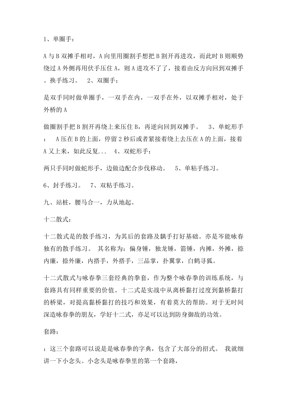 咏春拳训练计划.docx_第2页