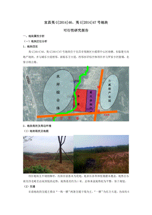 夷陵地块可行性研究报告.doc