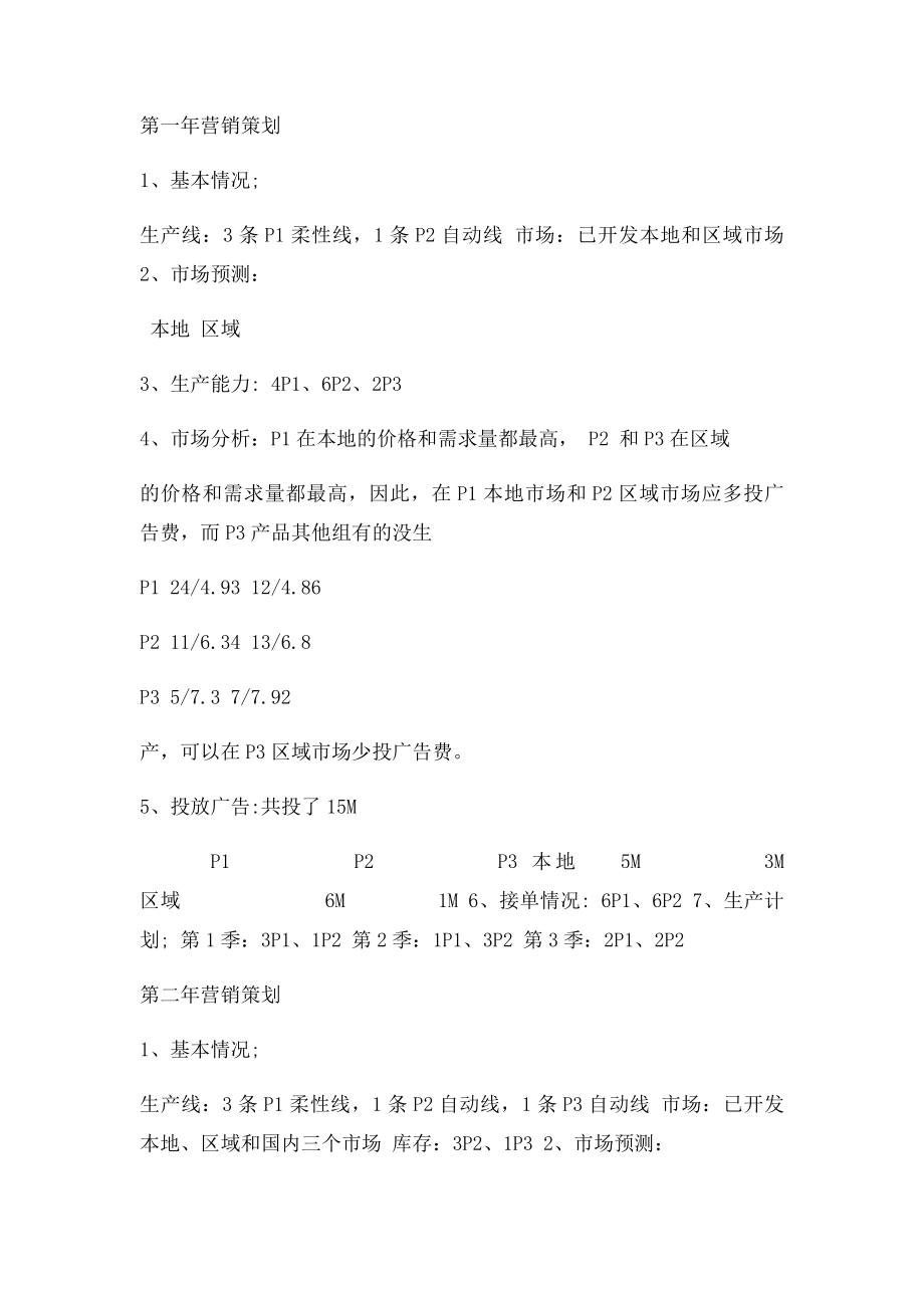 企业经营沙盘模拟实训营销总监篇.docx_第2页