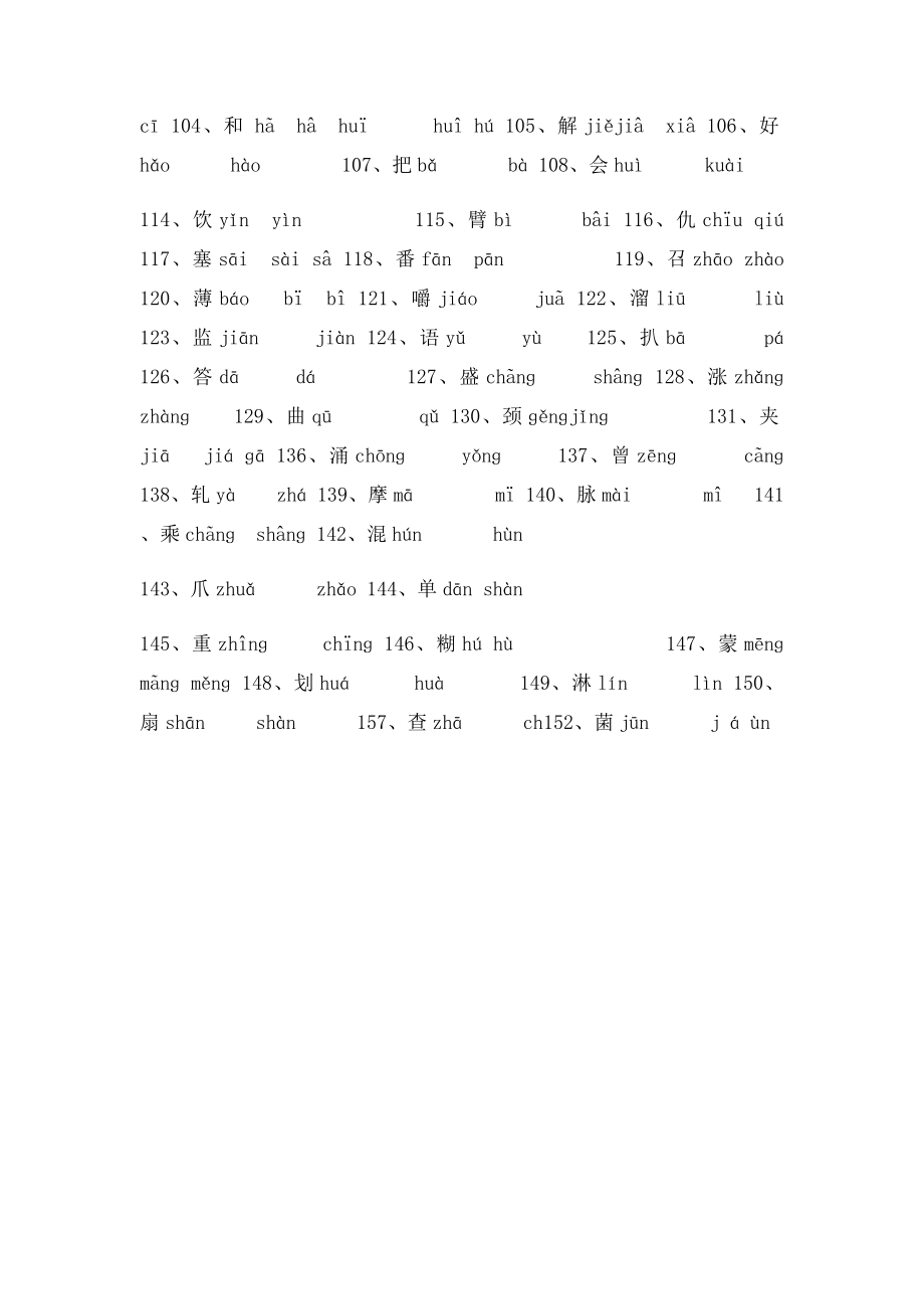 小学多音字汇总精简.docx_第3页