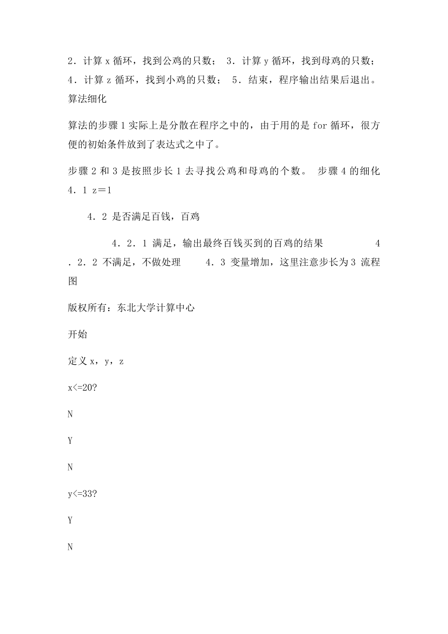 c语言百钱买百鸡问题.docx_第2页