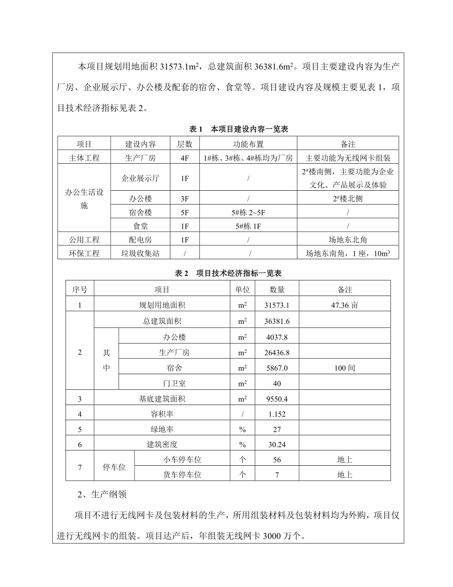 湖南欧智通科技有限公司智能移动终端产业园建设项目环境影响报告表.doc_第2页