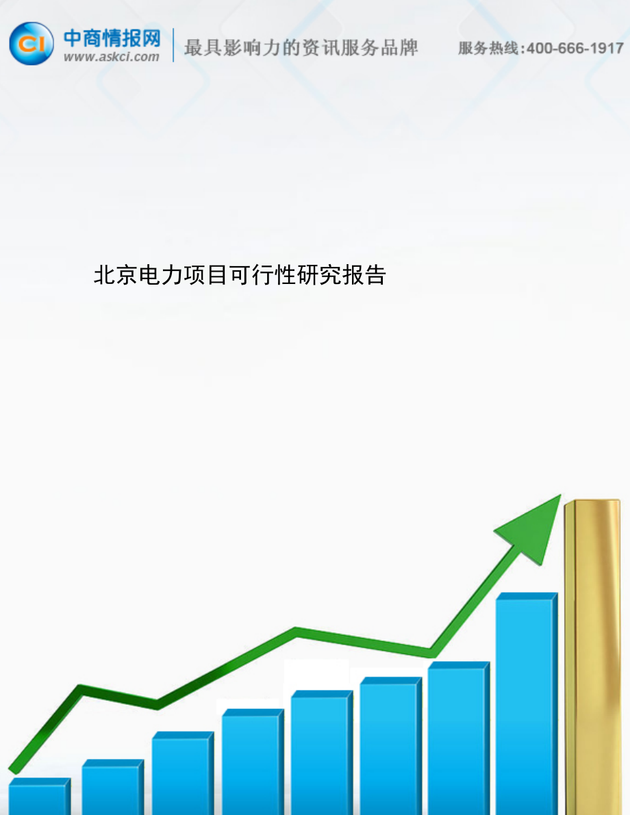 北京电力项目可行性研究报告.doc_第1页