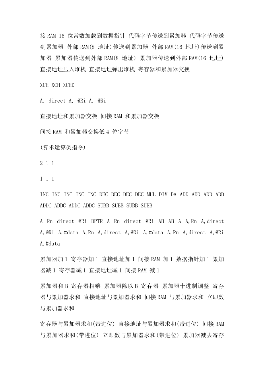 51单片机指令表.docx_第2页