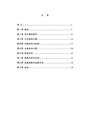 【精品】担保公司可行性研究报告(范本).doc