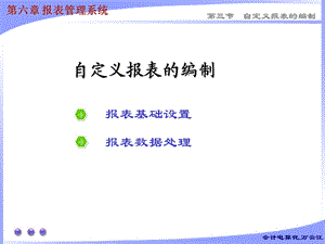 第六章报表管理系统3教材课件.ppt