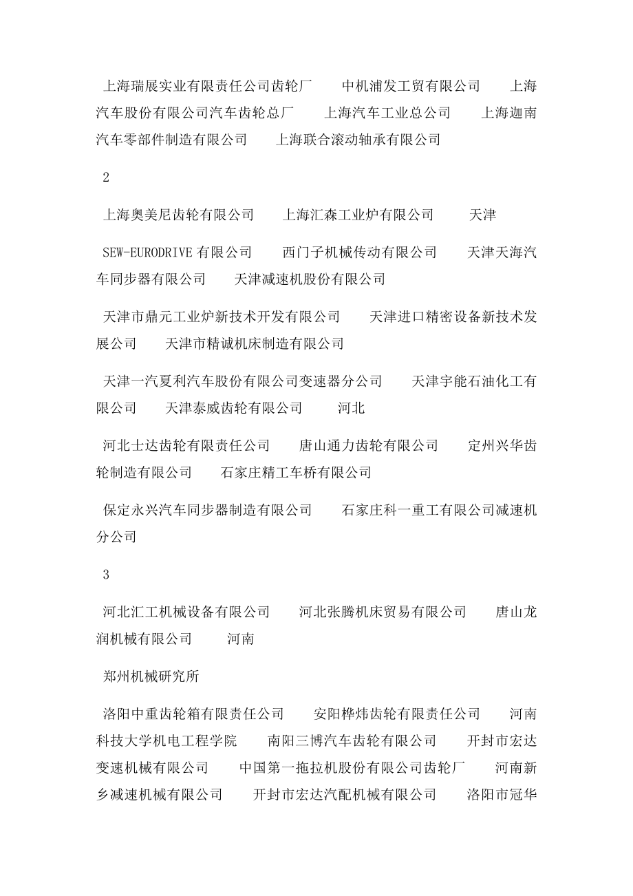 中国齿轮专业协会会员名录.docx_第2页