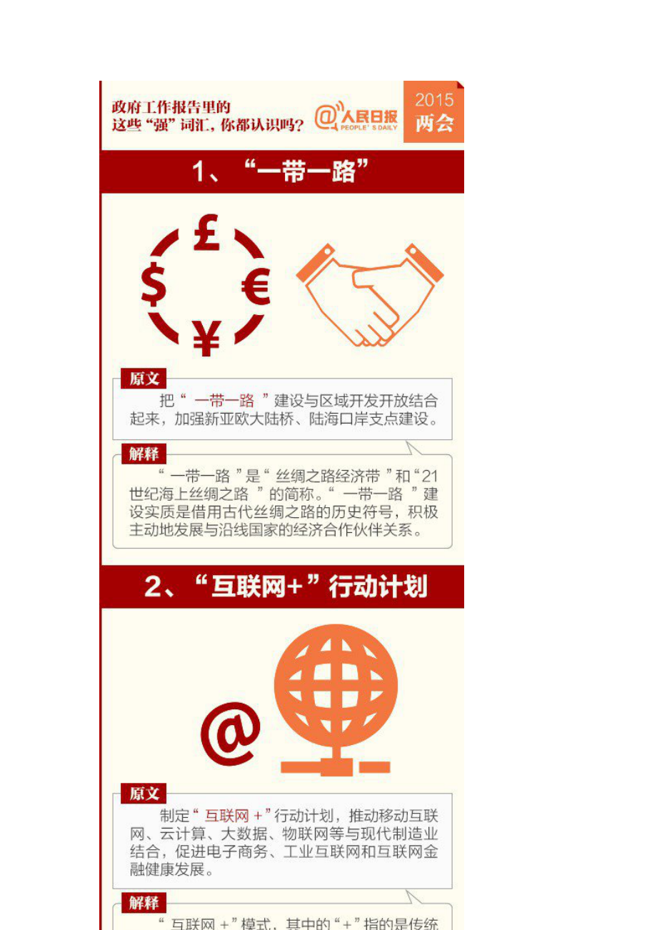 两会,一带一路,创客等新词.doc_第1页