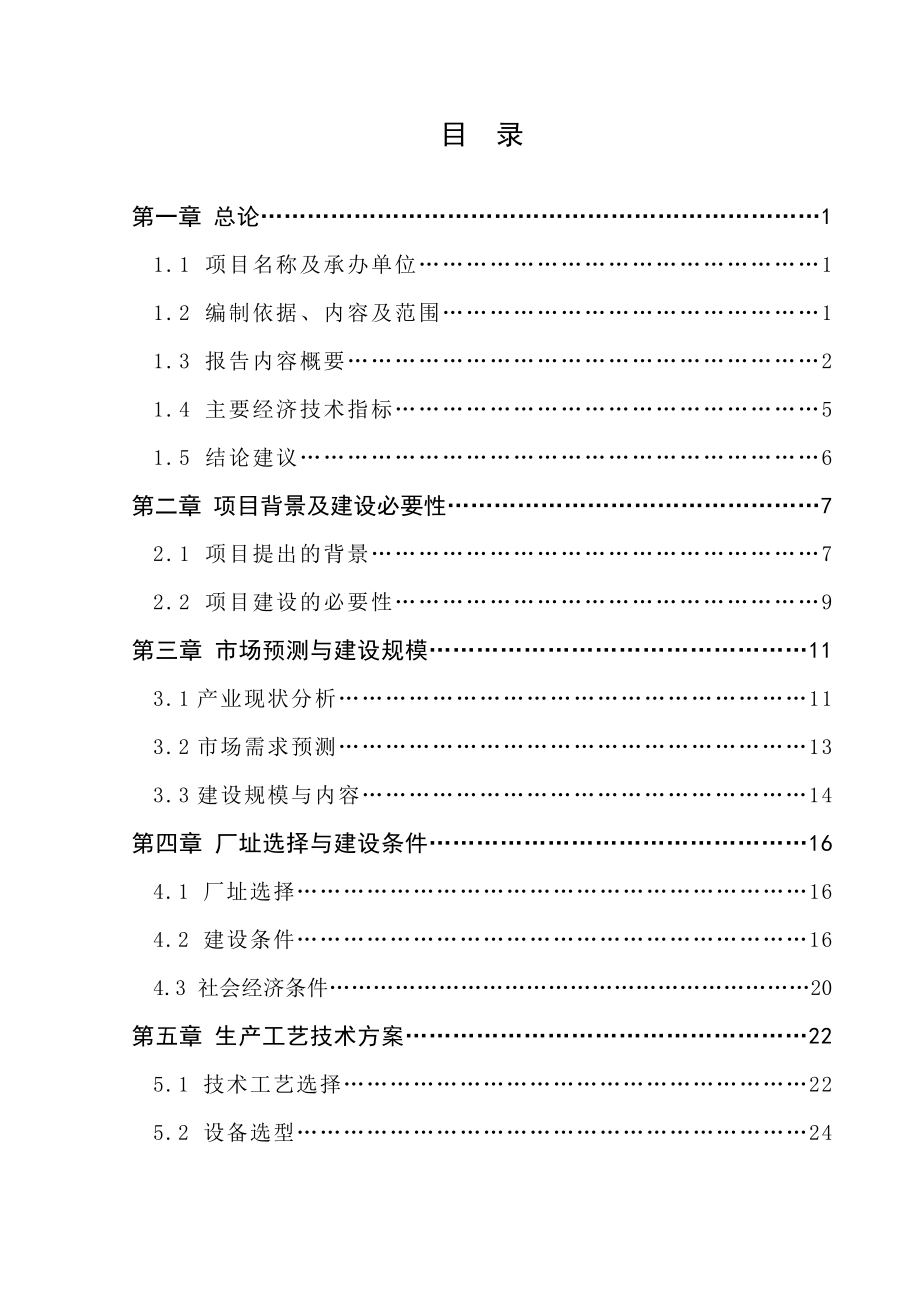 天川钢结构彩钢生产项目可行性研究报告.doc_第2页