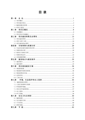 观光农业与乡村旅游扶贫建设项目可研.doc