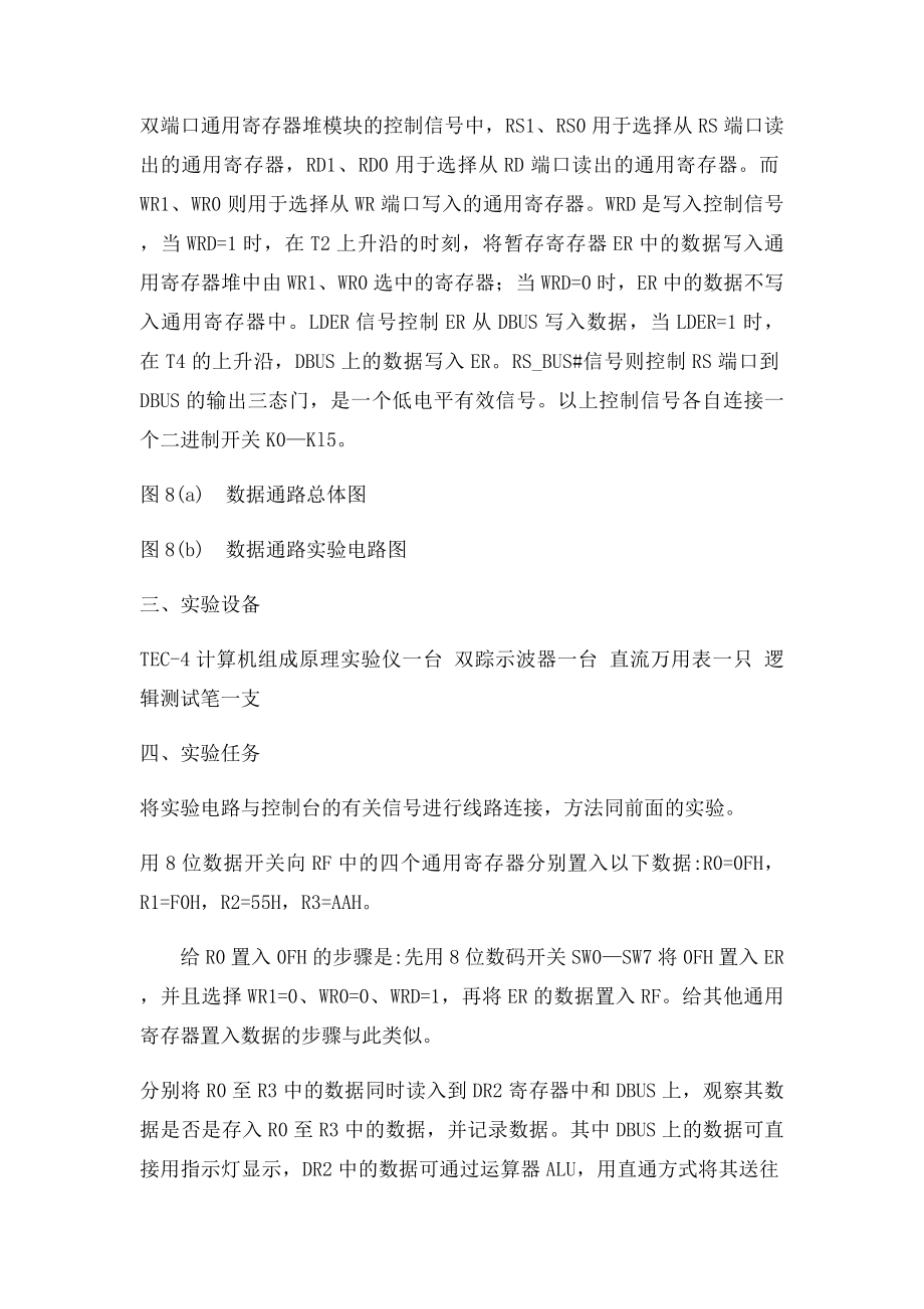 实验三 数据通路实验.docx_第2页