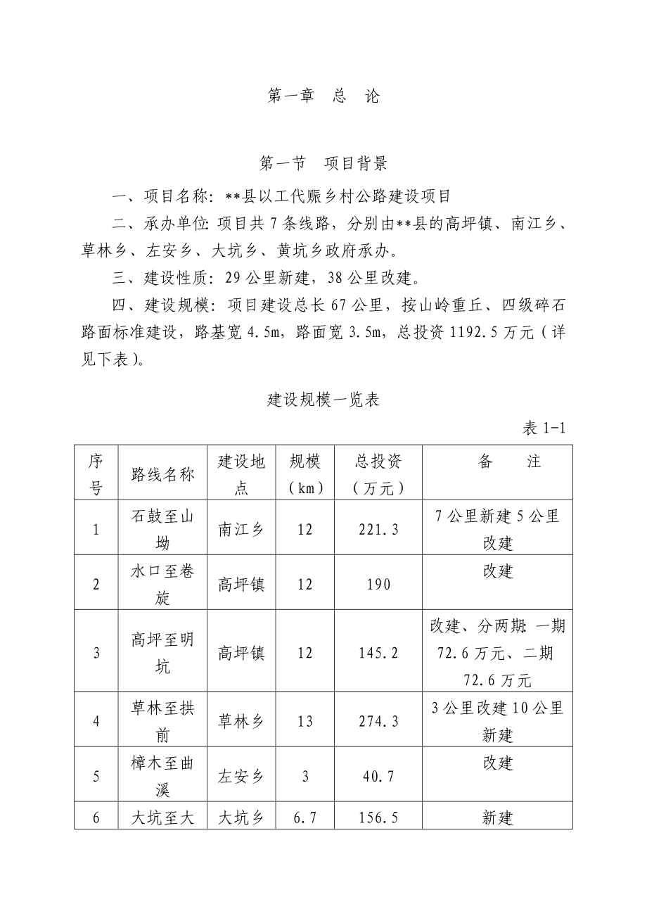 以工代赈乡村公路建设项目可行性研究报告.doc_第3页