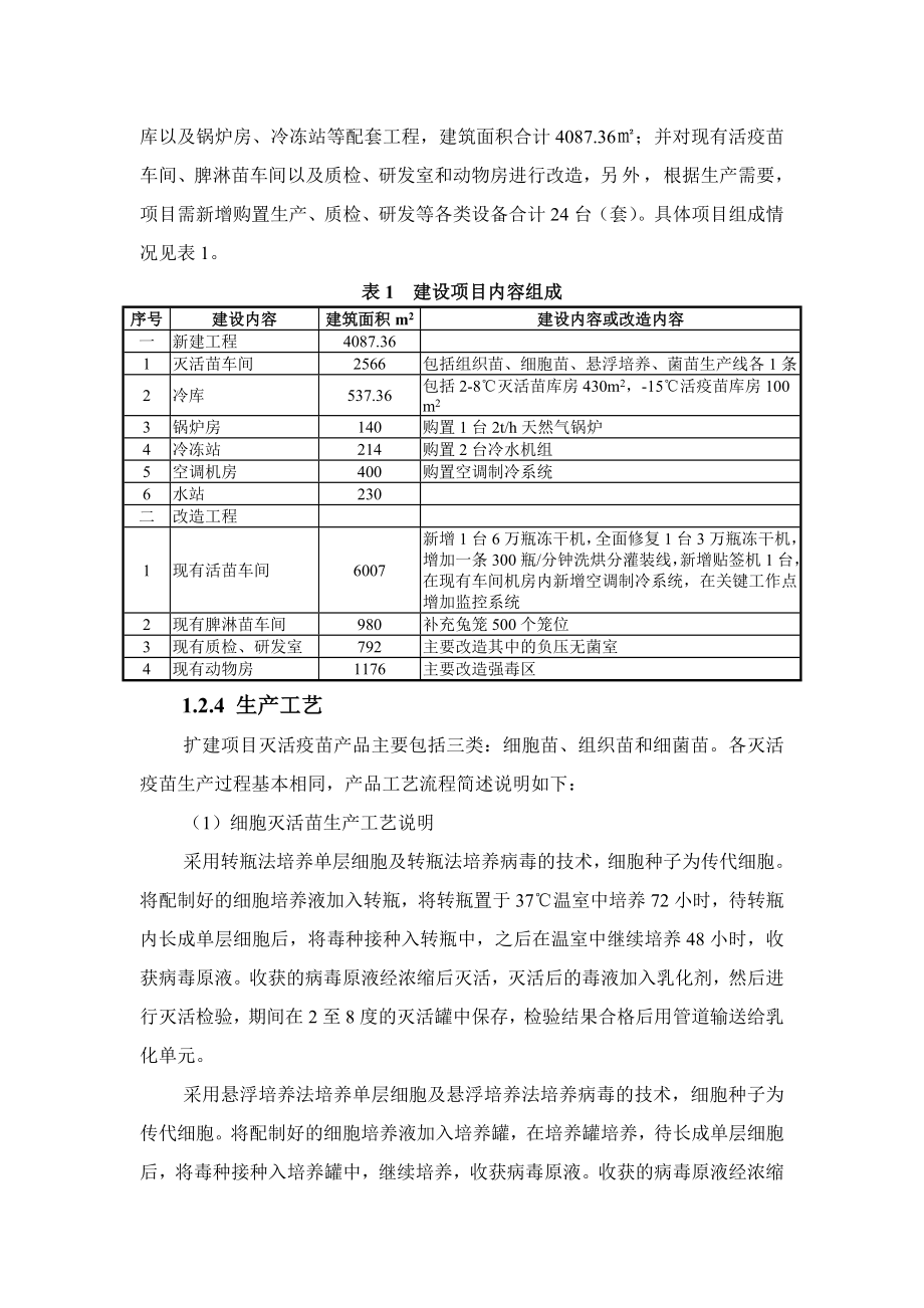 湖南中岸生物药业有限公司动物疫苗车间改扩建项目环境影响报告书.doc_第2页